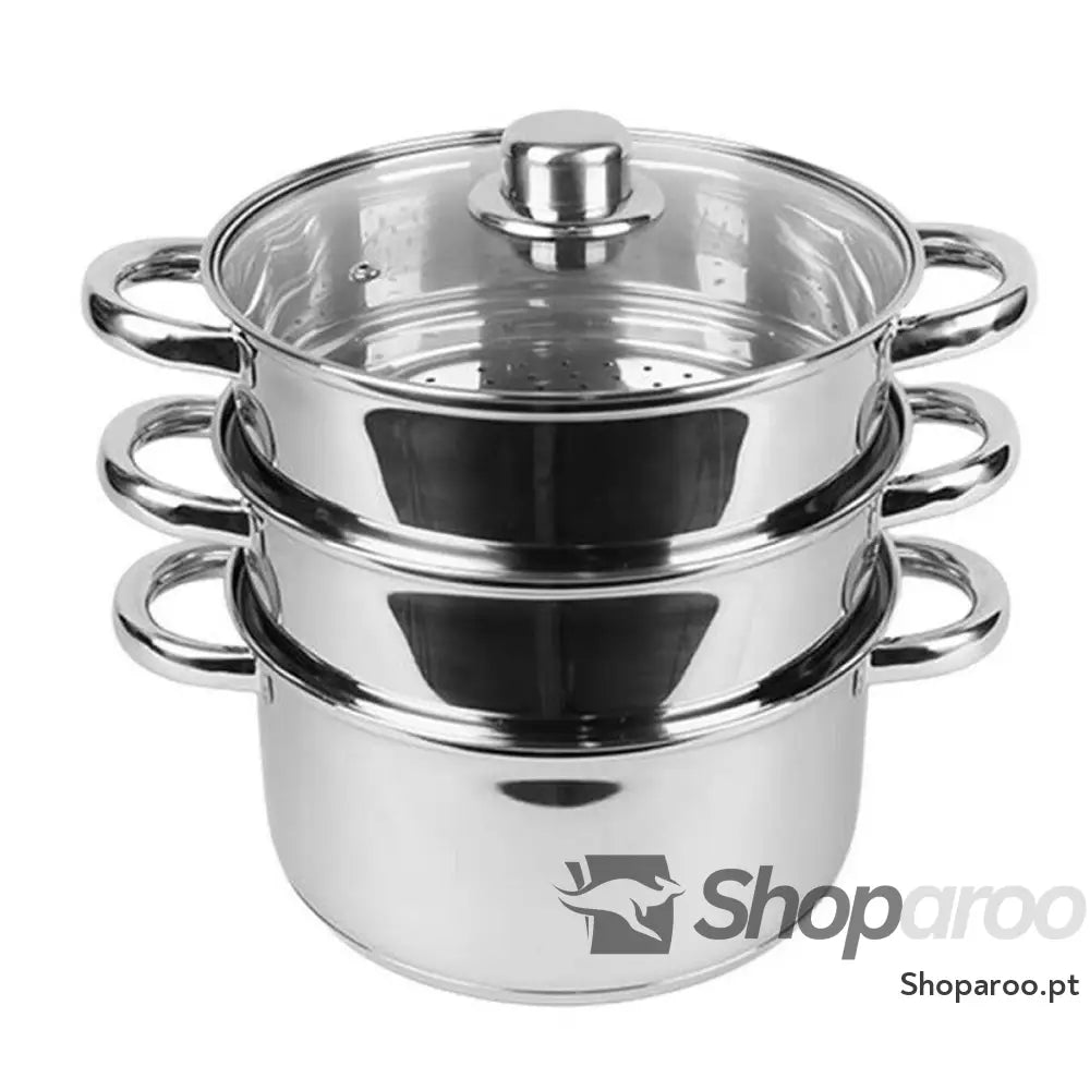 Caçarola a Vapor Feel Maestro MR 2900 18 Aço Vidro inoxidável 2 L