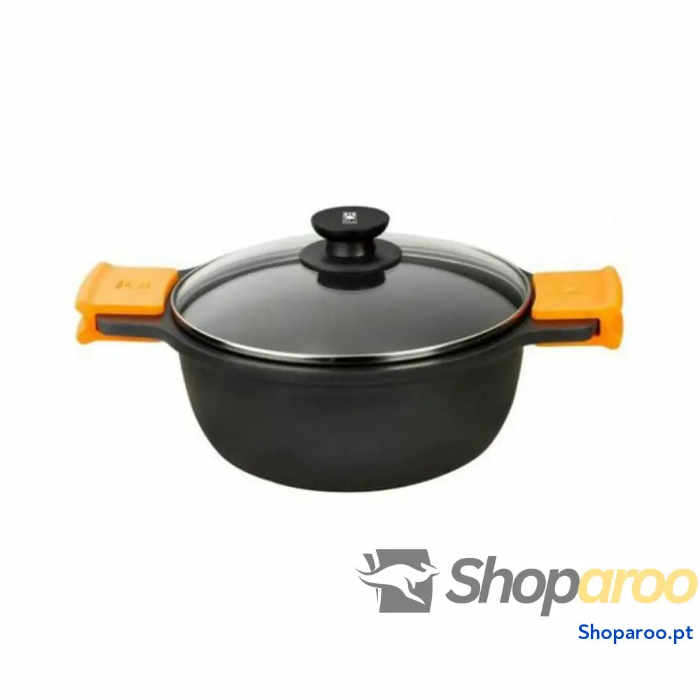 Caçarola BRA A270320 (20 cm) Preto Metal Alumínio Forjado fundido Ø 20 cm 2 L 3