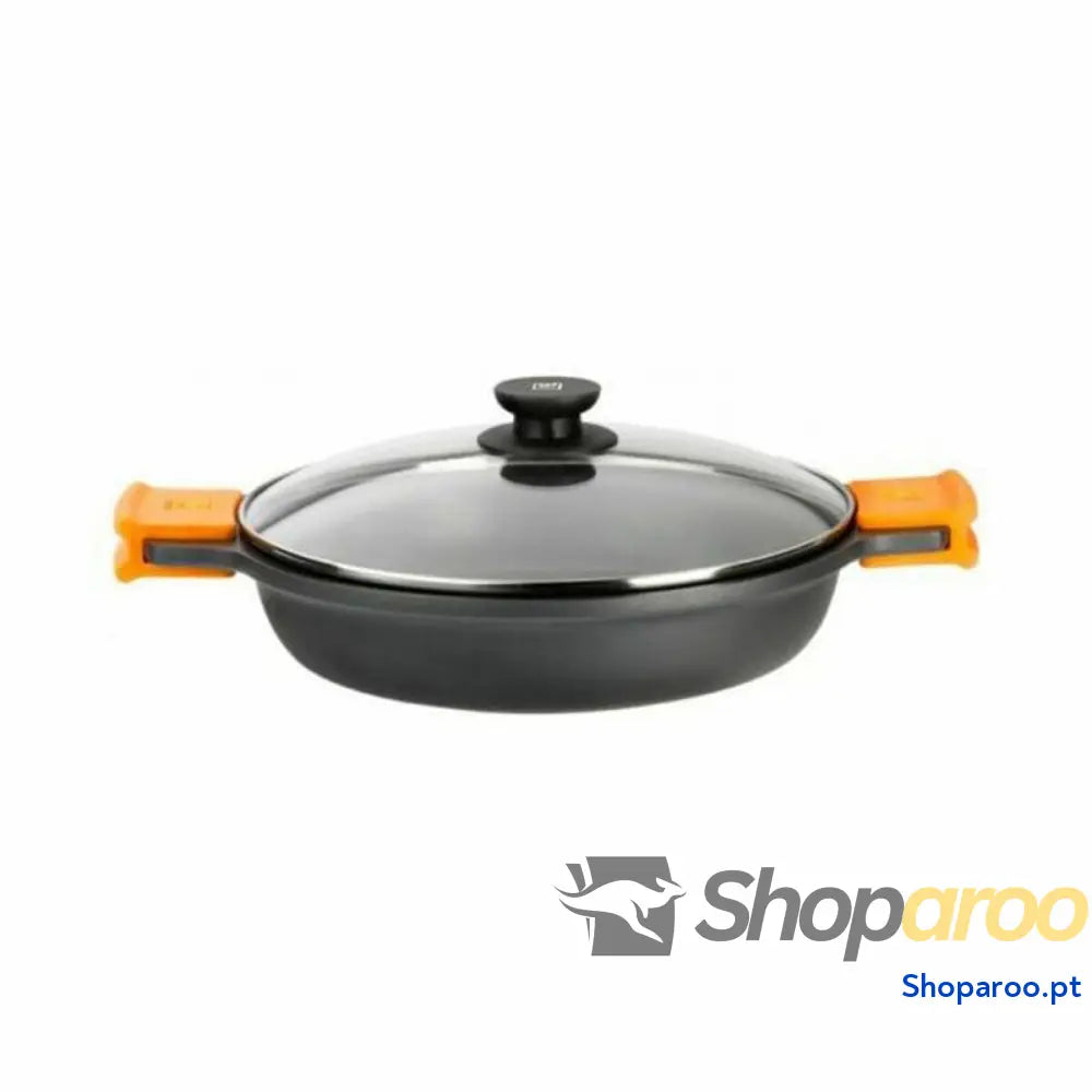 Caçarola BRA A270530 (30 cm) Preto Alumínio Forjado fundido Ø 30 cm