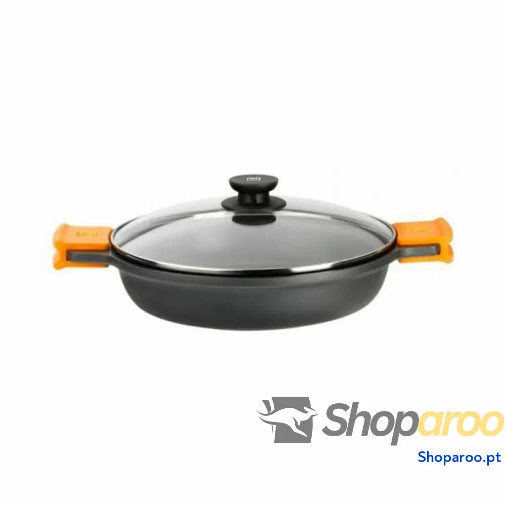 Caçarola BRA Braisogona_A270536 (36 cm) Preto Metal Alumínio Forjado fundido Ø 36 cm