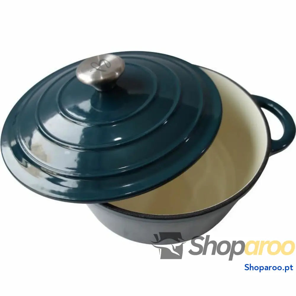 Caçarola com Tampa Baumalu Azul Ø 24 cm