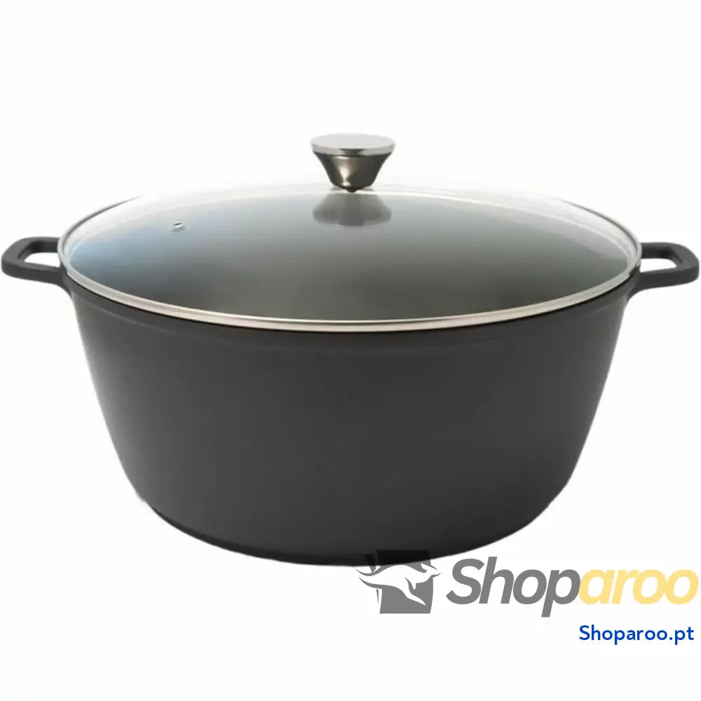 Caçarola com Tampa Baumalu Preto 13,4 L Ø 36 cm