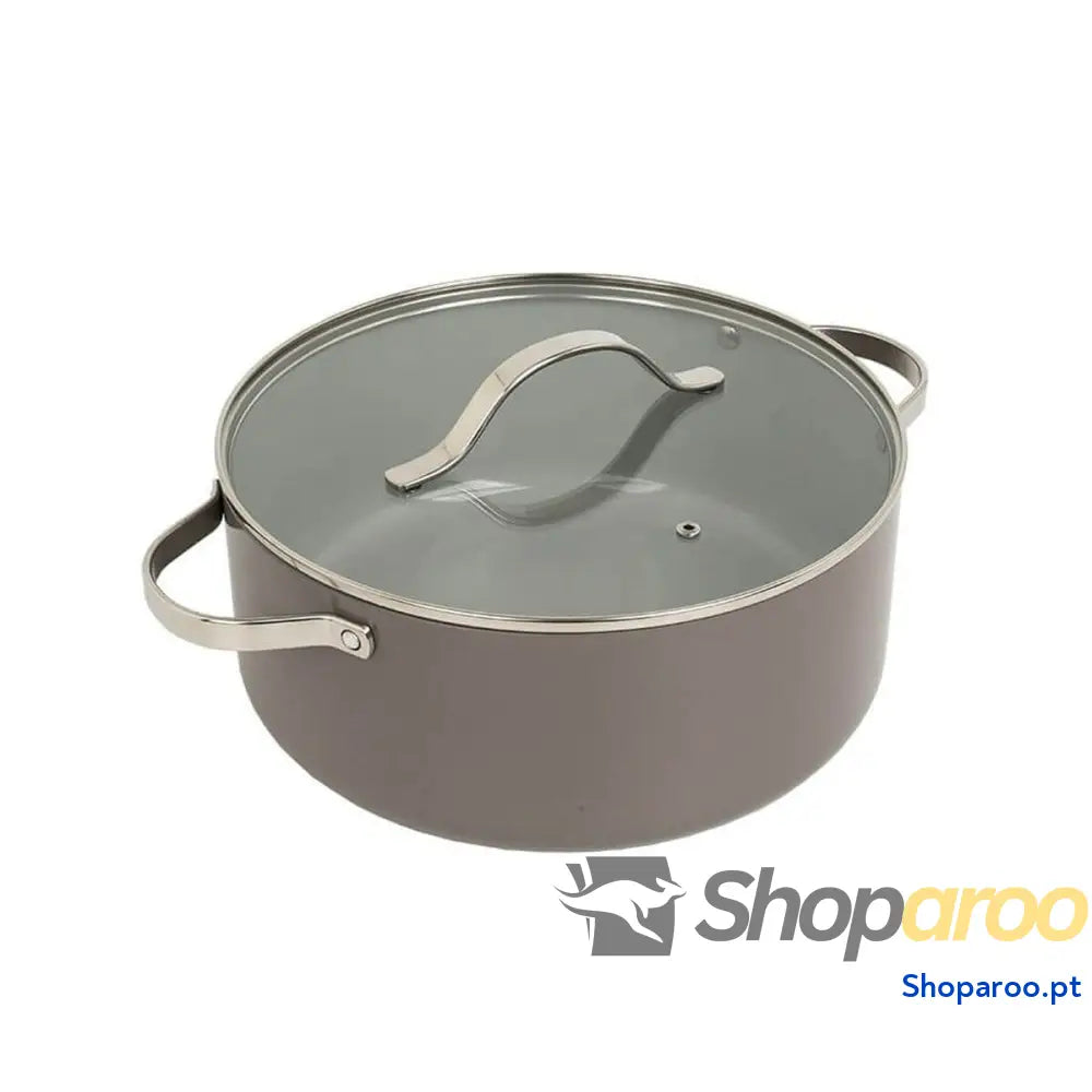 Caçarola com Tampa Feel Maestro MR 4009 18 Cinzento Metal Alumínio cm 1,9 L
