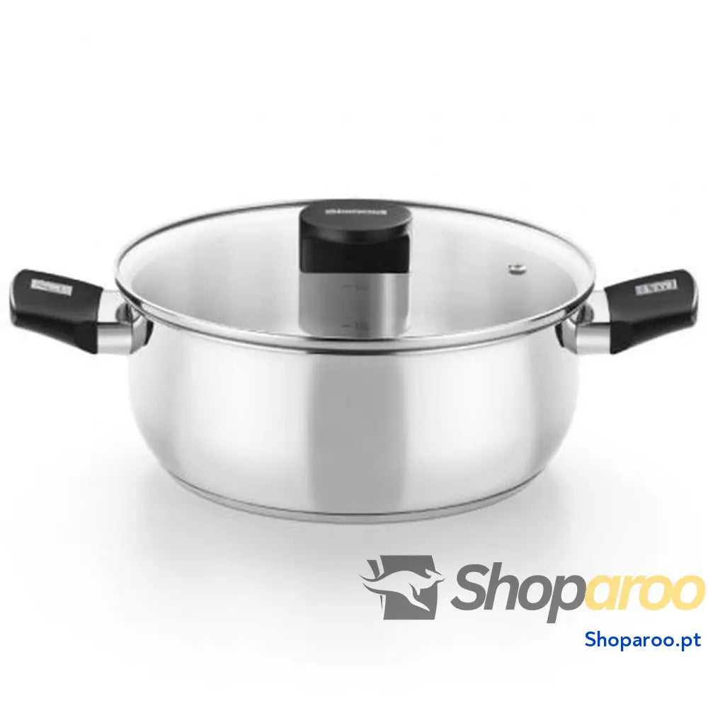 Caçarola com Tampa Monix M240326 Aço
