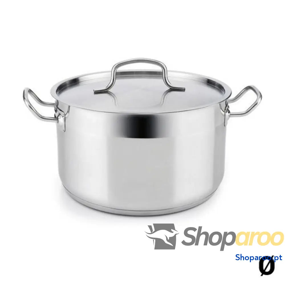 Caçarola com Tampa Quid Azzero Metal Aço