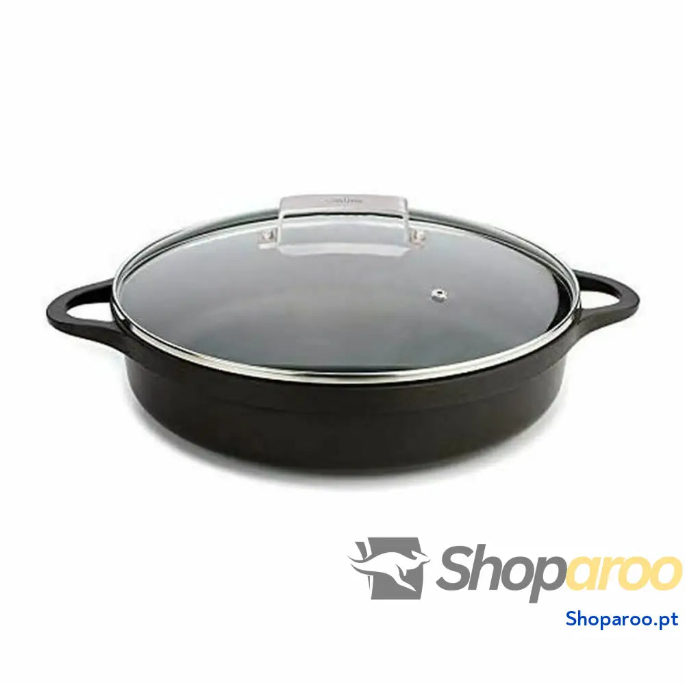 Caçarola com Tampa Valira 4137/25 Preto 5,5 L