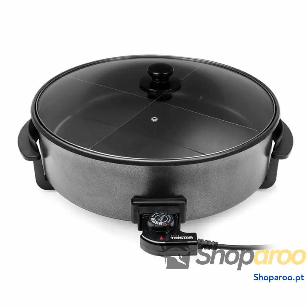 Caçarola Elétrica Tristar PZ 9145 1500 W Ø 40 cm Preto Metal