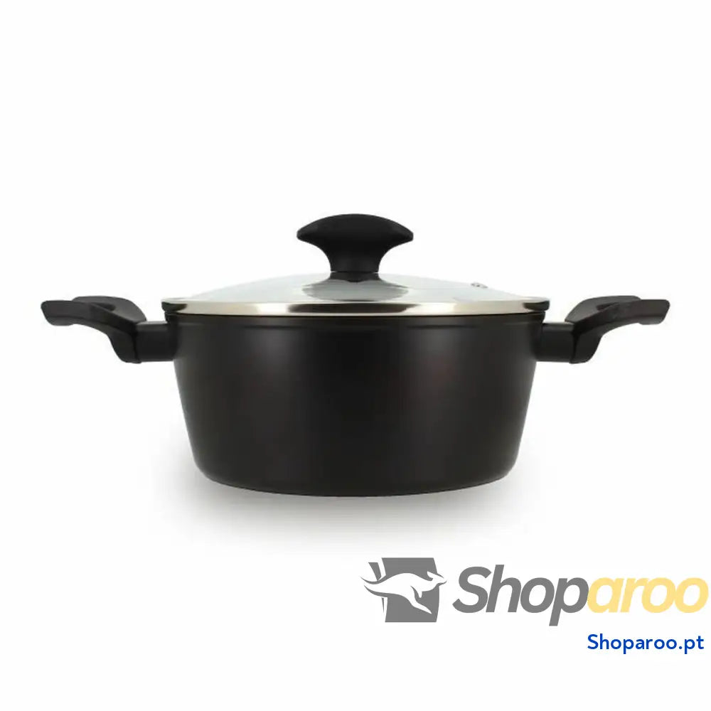 Caçarola Menastyl Preto Ø 20 cm