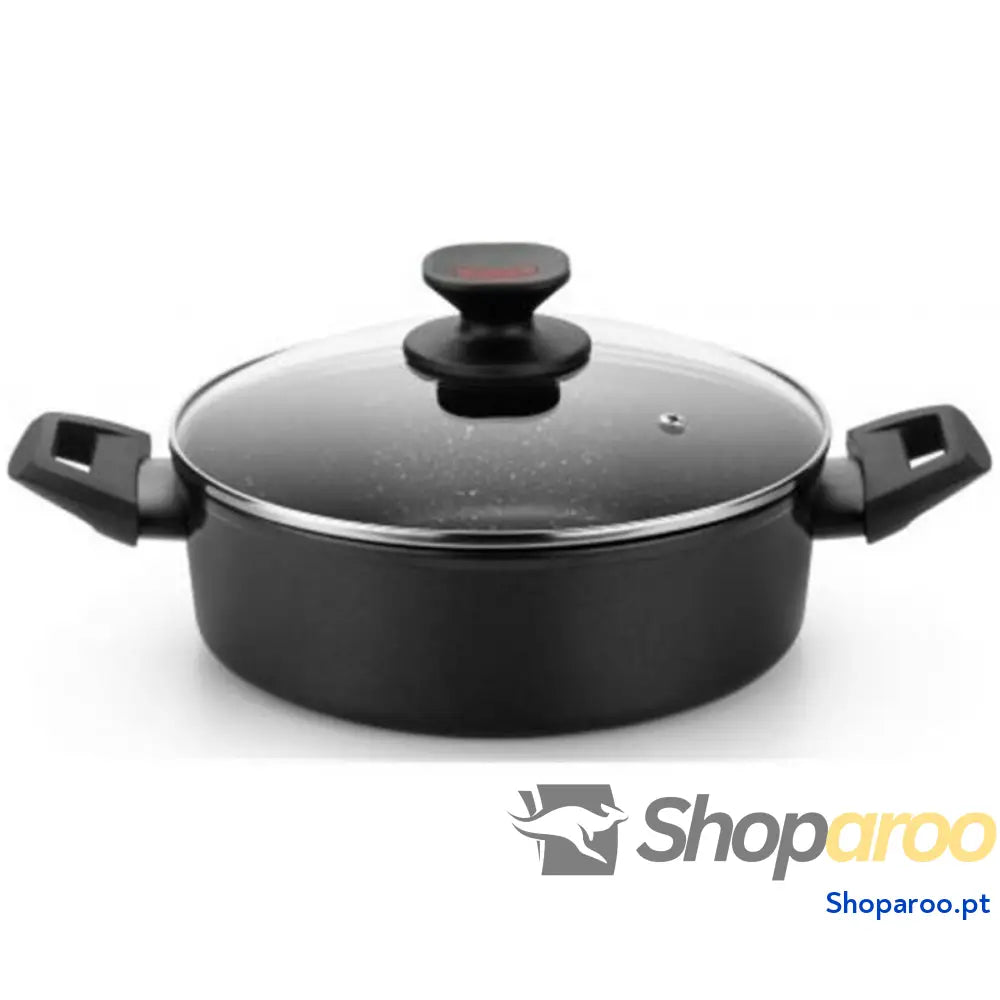 Caçarola Monix TITAN ROCK Ø 28 cm Preto