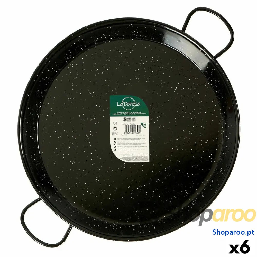 Caçarola Ø 42 cm Aço Esmaltado (6 Unidades)