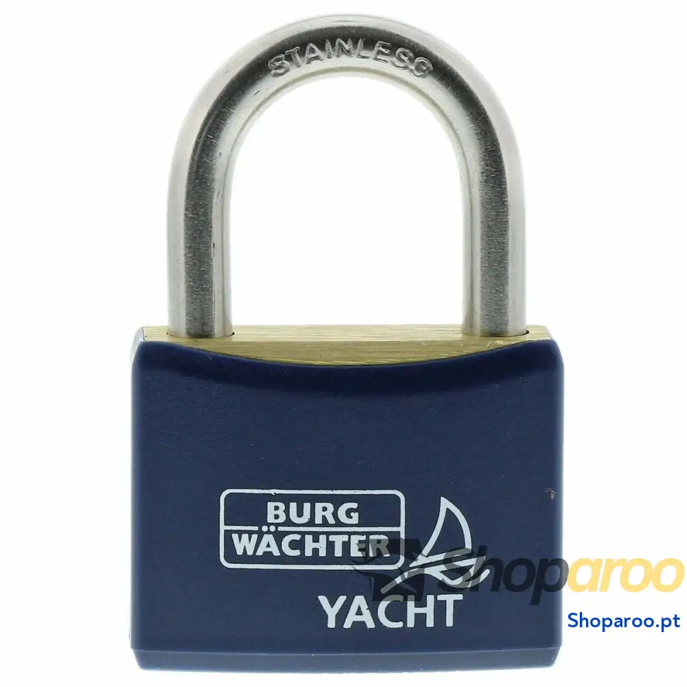 Cadeado com chave Burg-Wachter DUO 460 Ni 40 SB Metal Aço inoxidável Retangular (2 Unidades)