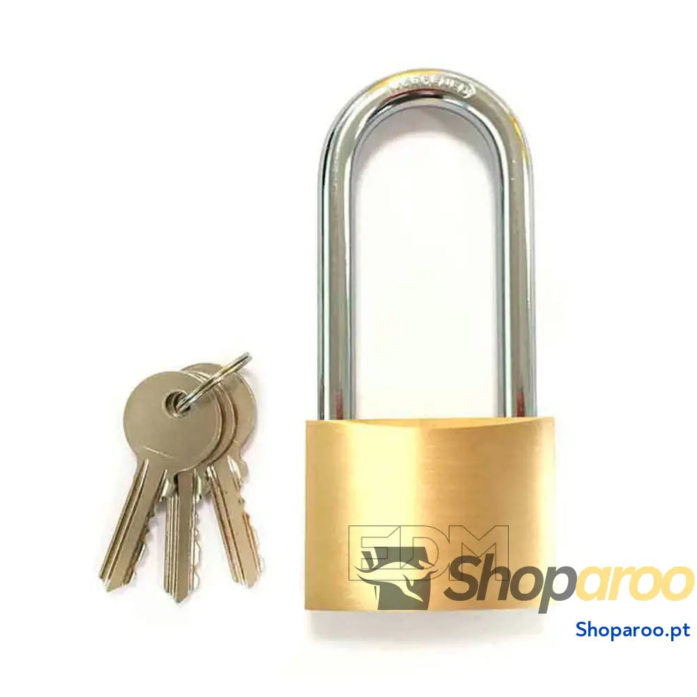 Cadeado com chave EDM 85231 Latão 60 x 90 mm