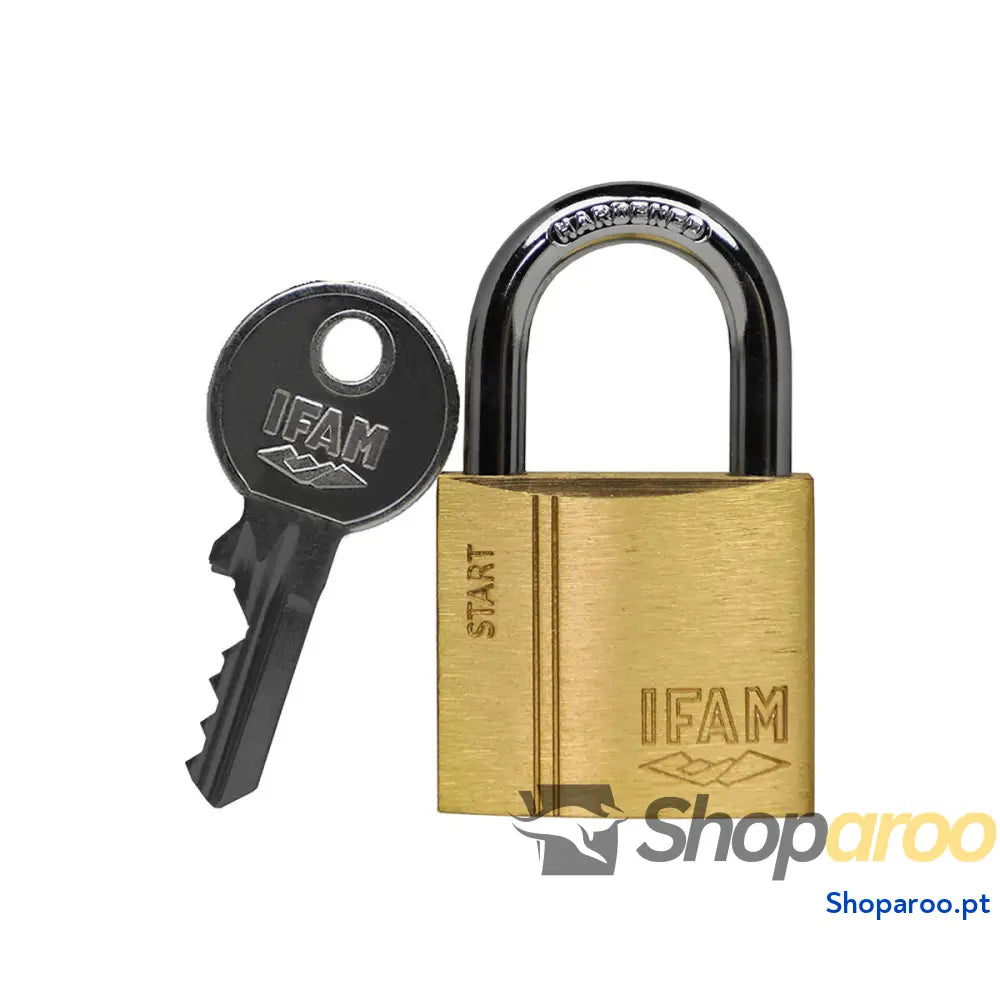 Cadeado com chave IFAM SR30 30 mm Latão Aço Arco