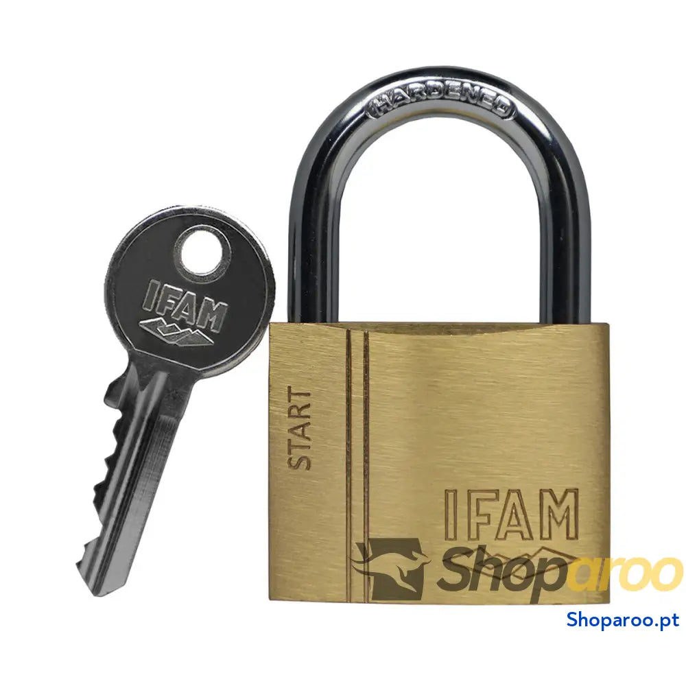 Cadeado com chave IFAM SR40 Latão Aço