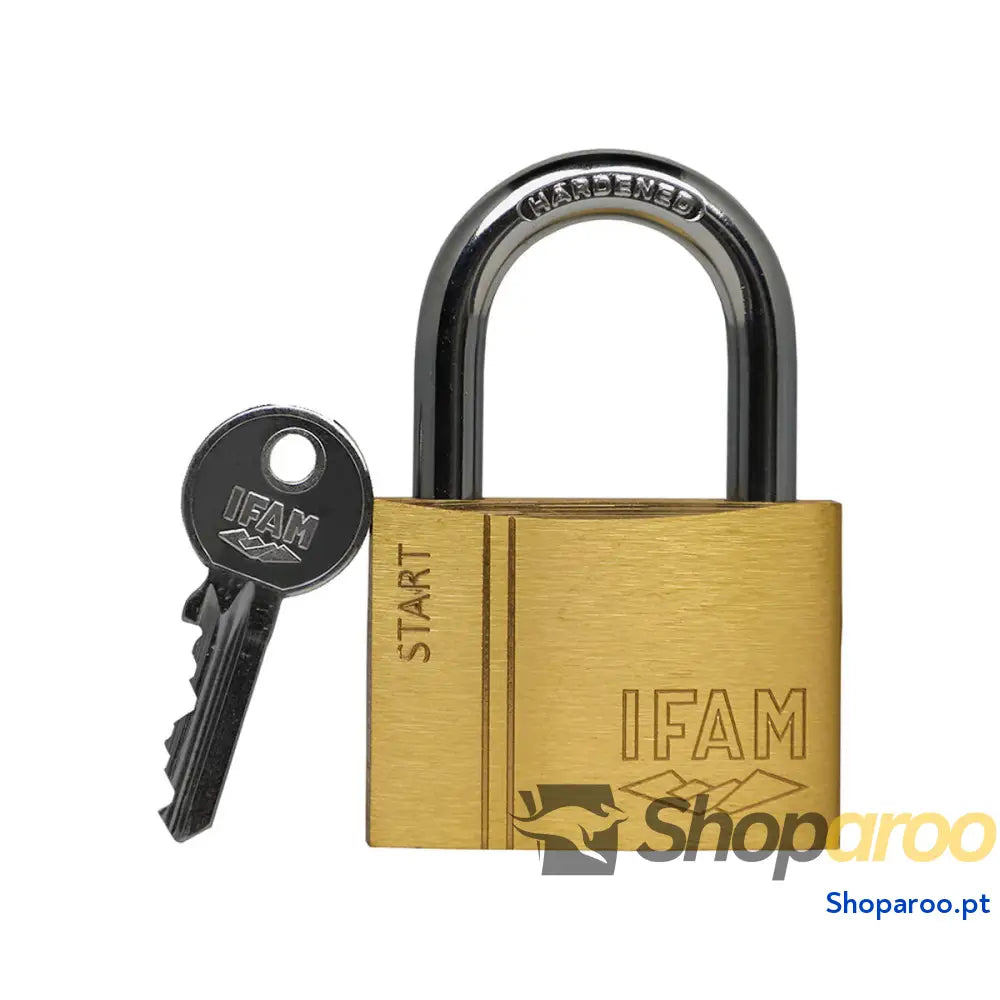 Cadeado com chave IFAM SR50 Latão Aço