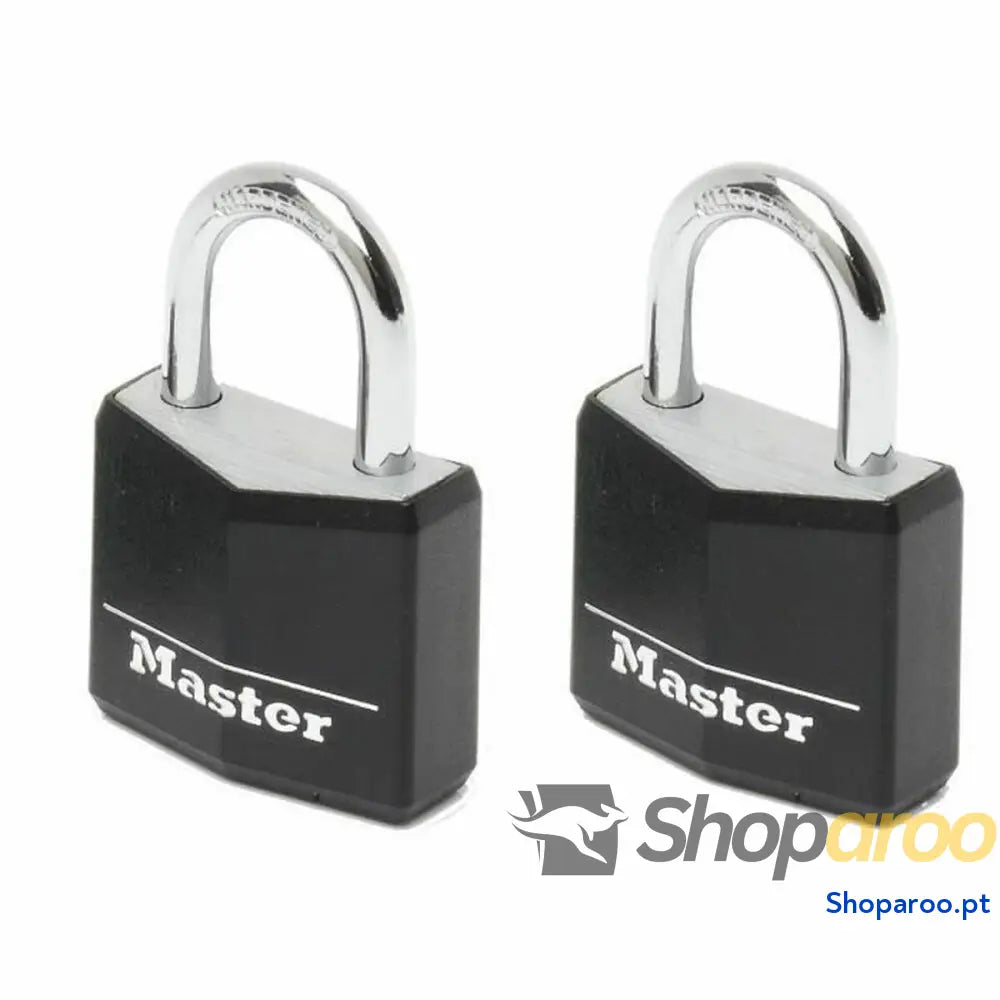 Cadeado com chave Master Lock (2 Unidades)