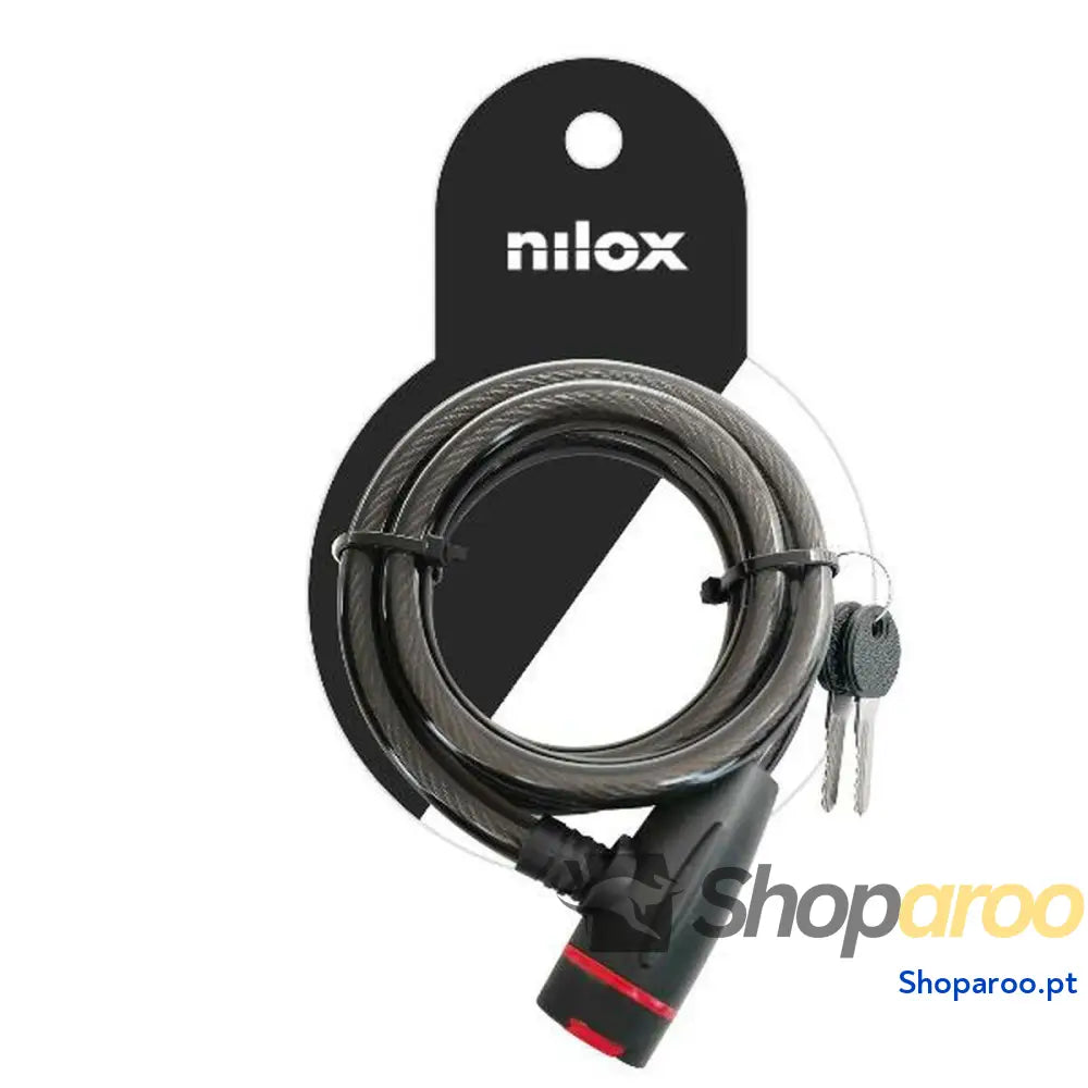 Cadeado com chave Nilox NXPLCABLELOCK