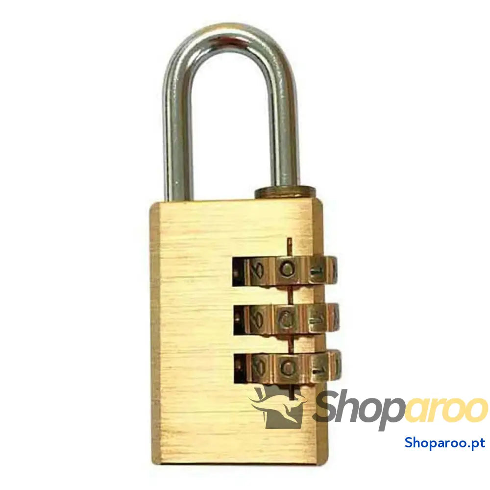 Cadeado com combinação EDM 85246 Latão 57 mm