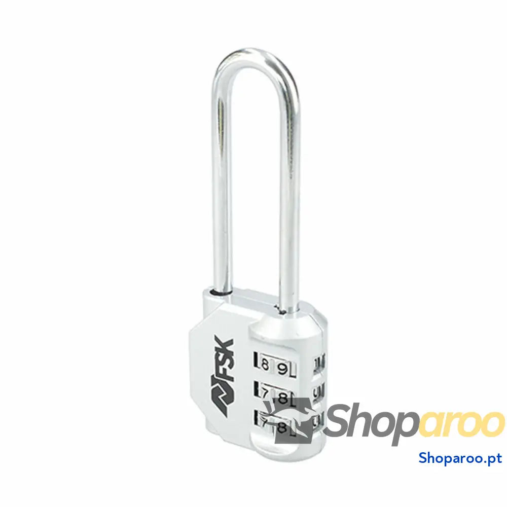 Cadeado com combinação Ferrestock Prateado (53 mm)