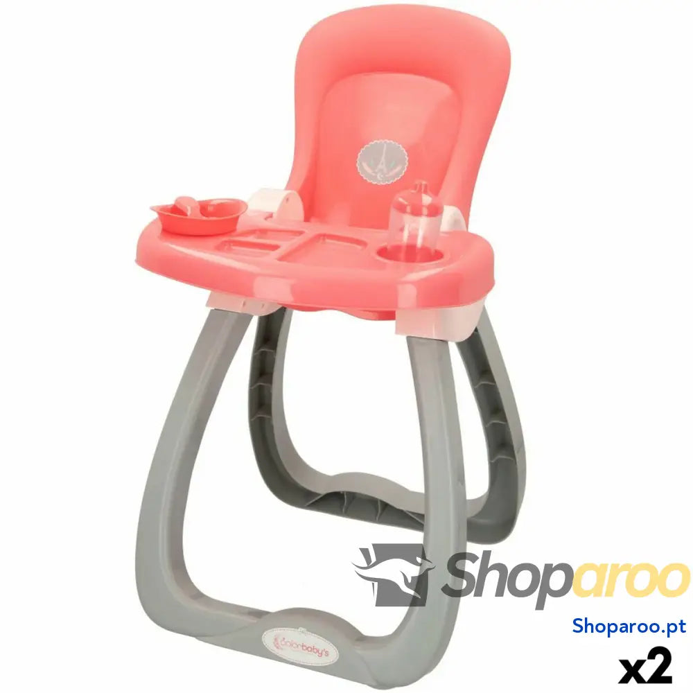 Cadeira Alta Colorbaby 30 x 54 34,5 cm 2 Unidades