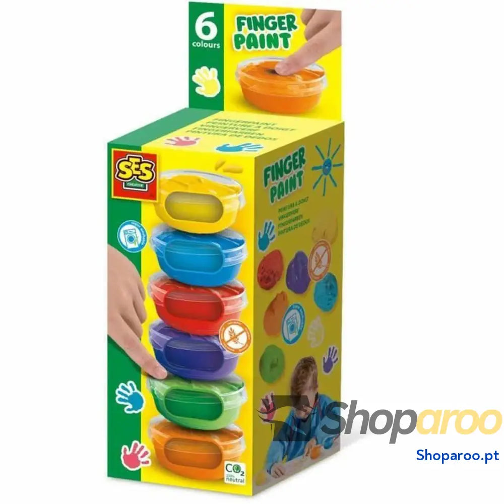 Cadeira Alta SES Creative Multicolor 6 Peças