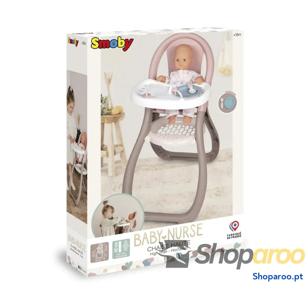 Cadeira Alta Smoby Baby Nurse