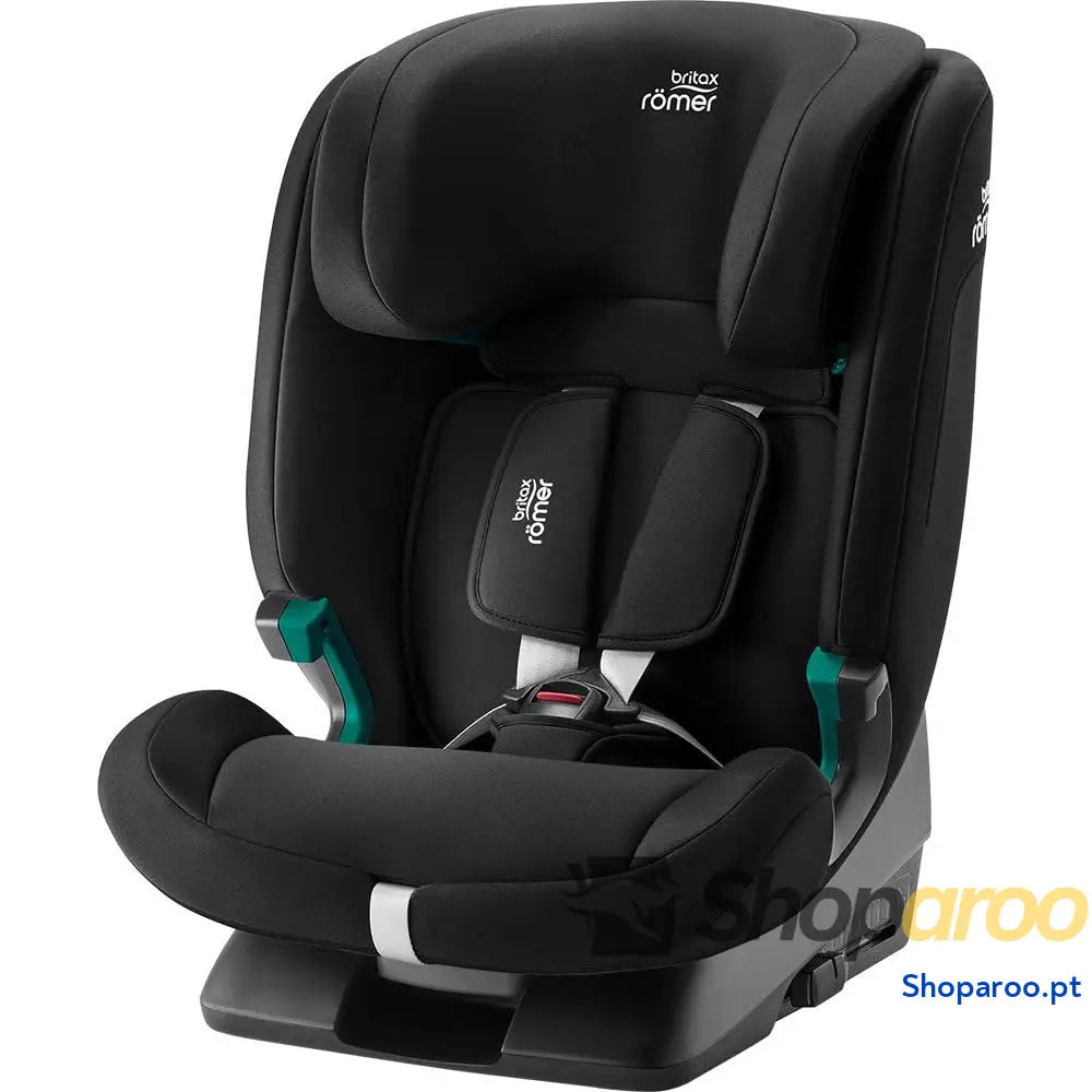 Cadeira auto EVOLVAFIX com ISOFIX crianças de 76 150 cm (i Size) 15 meses a 12 anos Space Black