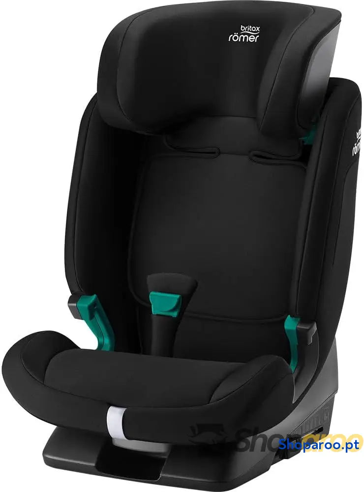 Cadeira auto EVOLVAFIX com ISOFIX crianças de 76 150 cm (i Size) 15 meses a 12 anos Space Black