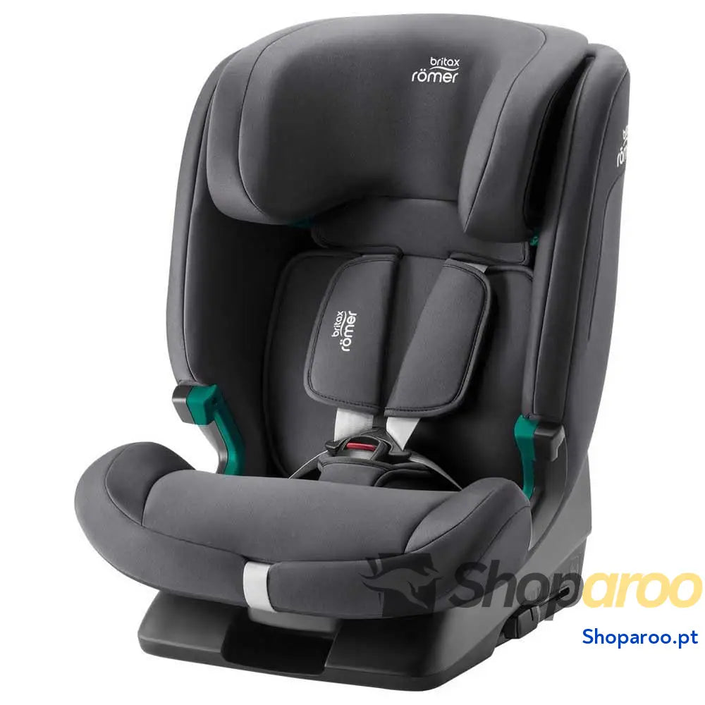 Cadeira auto EVOLVAFIX com ISOFIX crianças de 76 150 cm (i Size) 15 meses a 12 anos Space Black