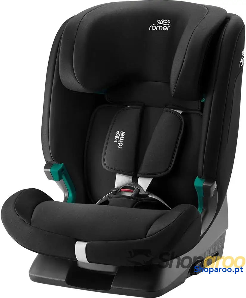 Cadeira auto EVOLVAFIX com ISOFIX crianças de 76 150 cm (i Size) 15 meses a 12 anos Space Black