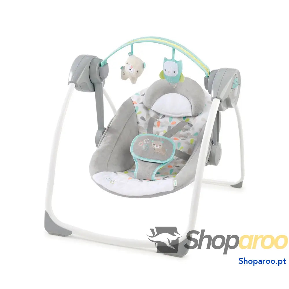 Cadeira de balanço Ingenuity Comfort 2 Go ™ Compact Swing Fanciful Forest