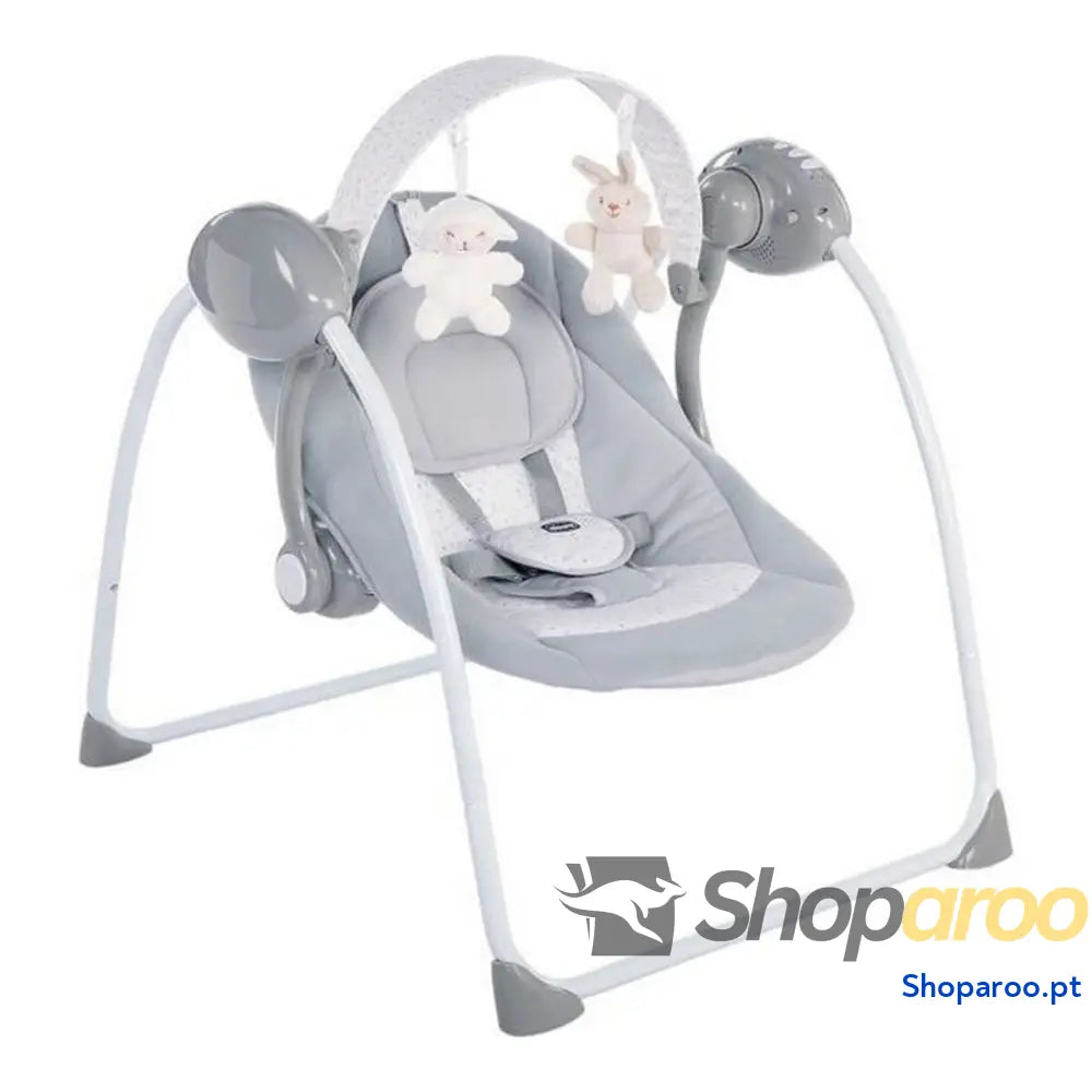 Cadeira de baloiço Chicco Relax & Play Swing Cinzento Branco