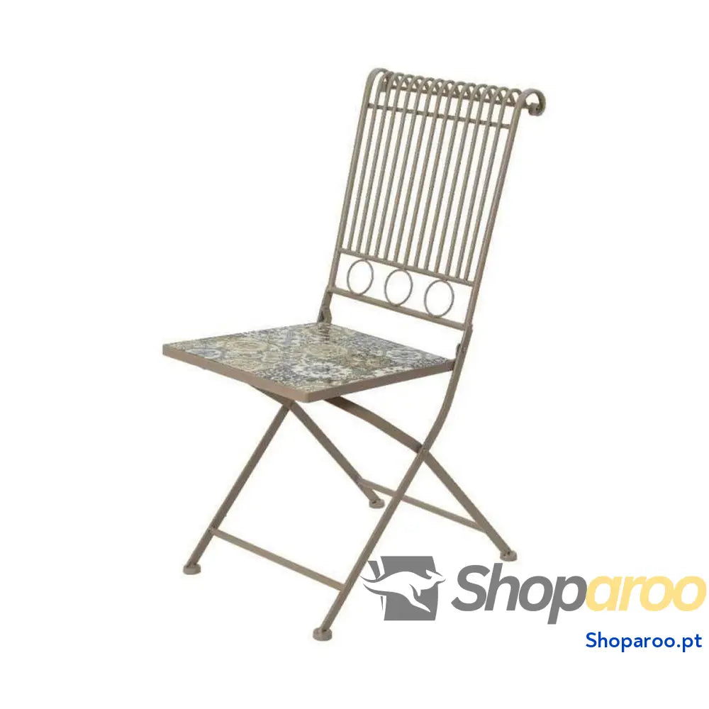 Cadeira de Campismo Acolchoada Bistro (45 x 38 x 90 cm)