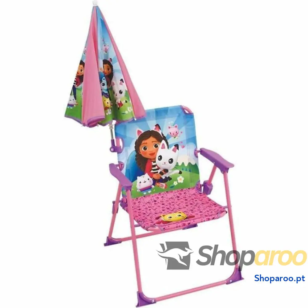 Cadeira de Campismo Acolchoada Fun House Gabby´s Dollhouse
