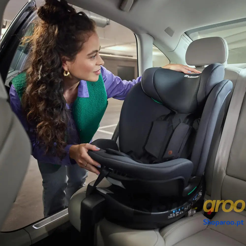 Cadeira de carro 360 12 anos 40 150 cm cadeira ISOFIX suporte para perna rotação 8 posições relinação repos cabeça full