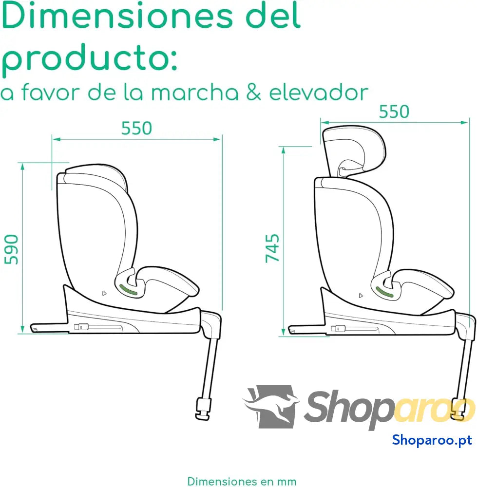 Cadeira de carro 360 12 anos 40 150 cm cadeira ISOFIX suporte para perna rotação 8 posições relinação repos cabeça full