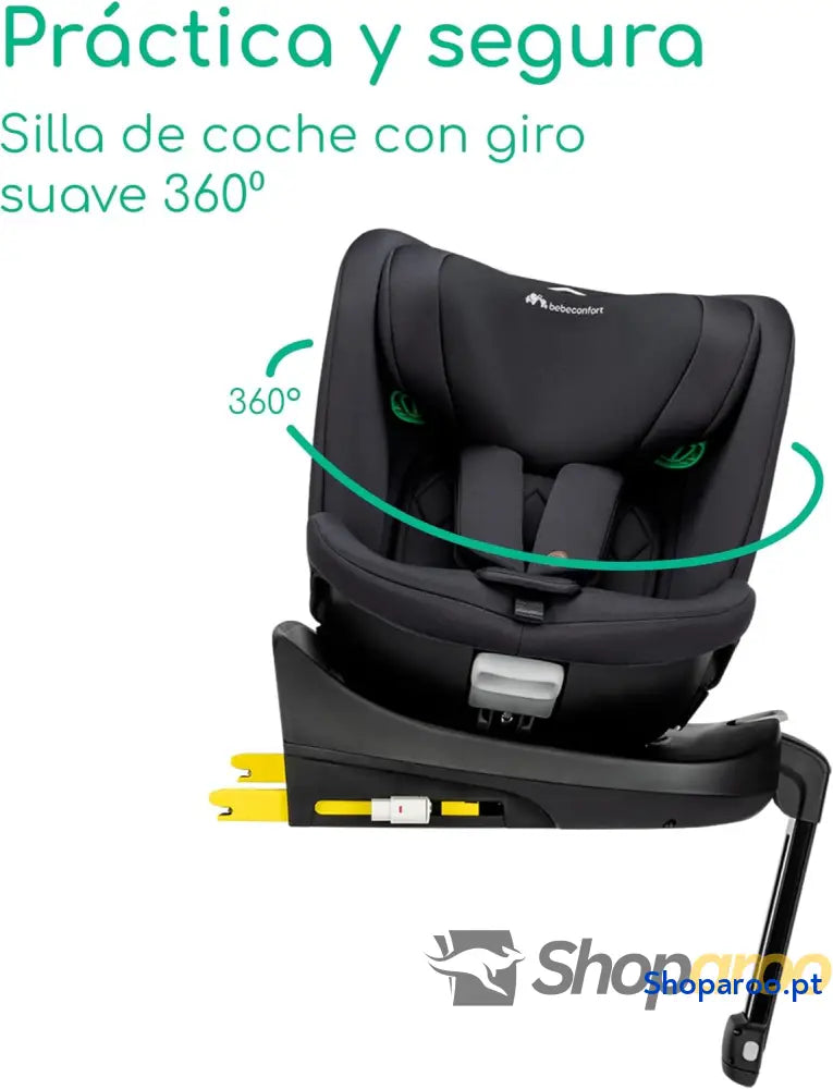 Cadeira de carro 360 12 anos 40 150 cm cadeira ISOFIX suporte para perna rotação 8 posições relinação repos cabeça full