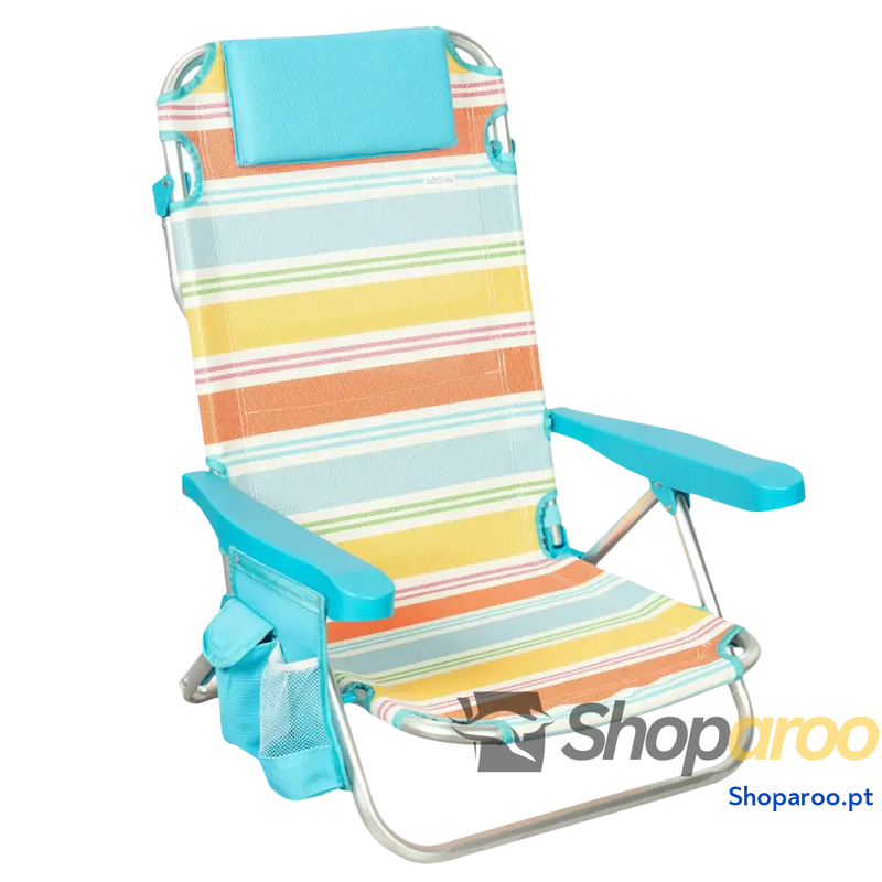 Cadeira de Praia Aktive 48 x 75 x 48 cm (2 Unidades)