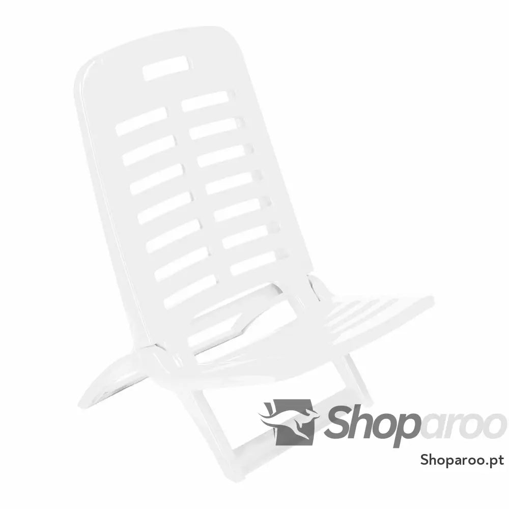 Cadeira de Praia IPAE Progarden ply80cbi Branco 40 x 51,5 x 62 cm