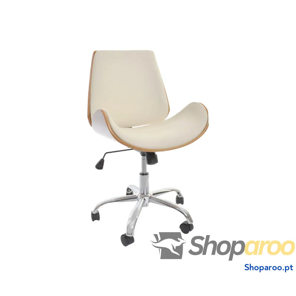 Cadeira DKD Home Decor Castanho Creme Prateado 52 x 58,5 98 cm
