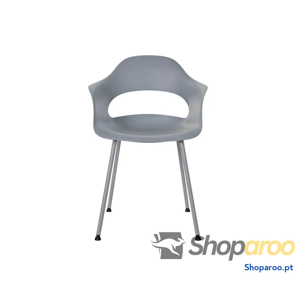 Cadeira DKD Home Decor Cinzento claro 56 x 54 80 cm