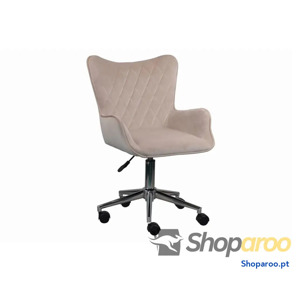 Cadeira DKD Home Decor Creme Prateado 52 x 56,5 80 cm