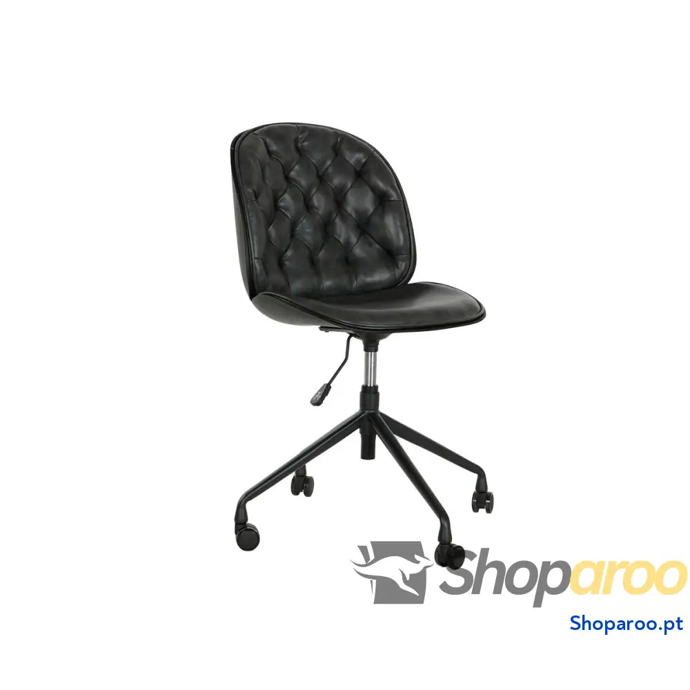 Cadeira DKD Home Decor Preto Cinzento escuro 47,5 x 57,5 83 cm