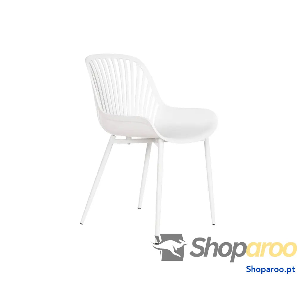 Cadeira Home ESPRIT Branco 50,5 x 55 82 cm
