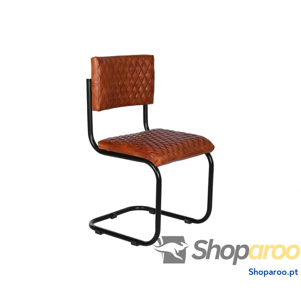 Cadeira Home ESPRIT Castanho Preto 47 x 50 88 cm