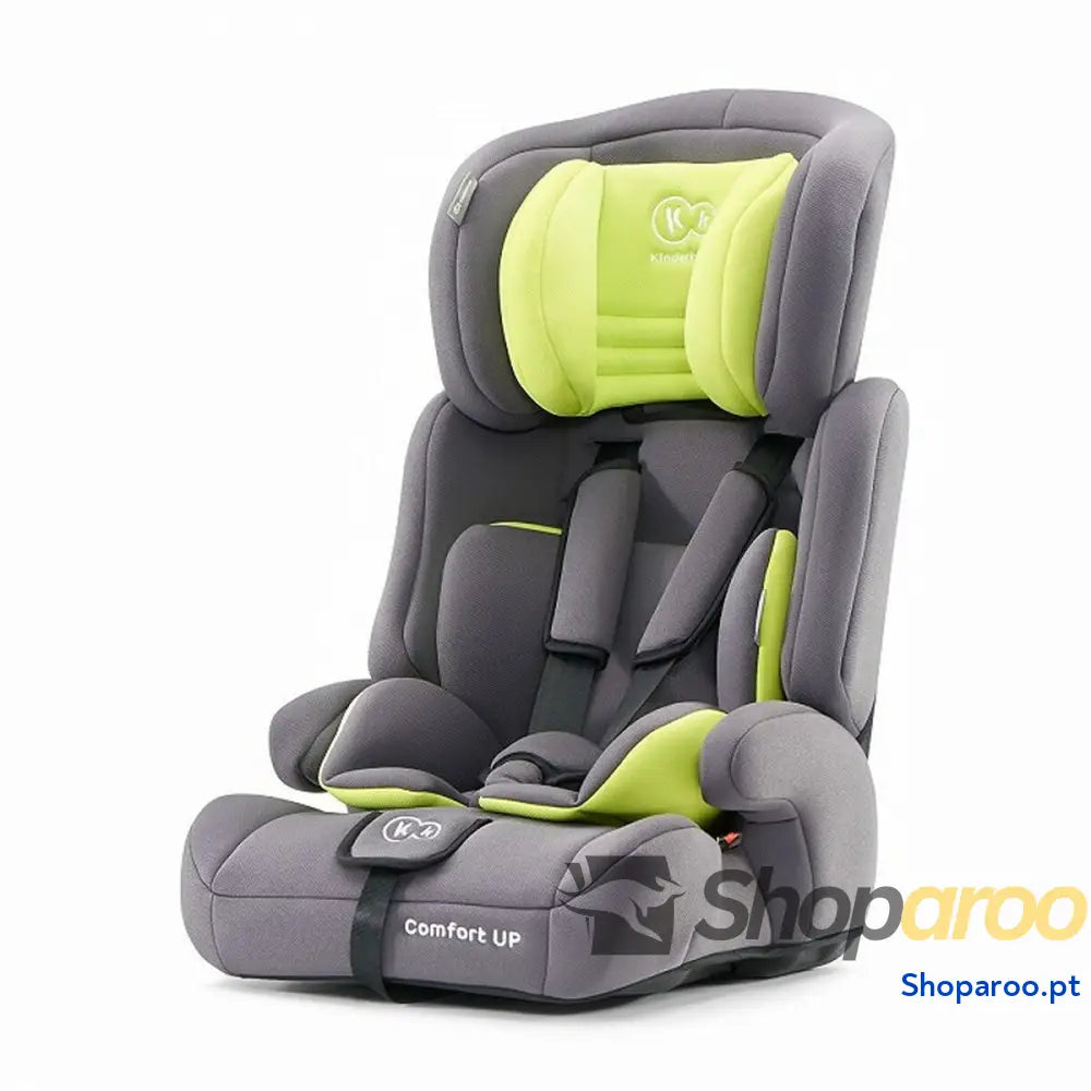 Cadeira para Automóvel Kinderkraft Comfort Up 9-36 kg Verde Cinzento Monocromática