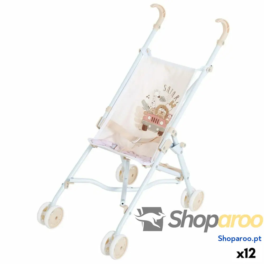Cadeira para Bonecas Colorbaby Safari 27 x 56 53 cm Dobrável 12 Unidades