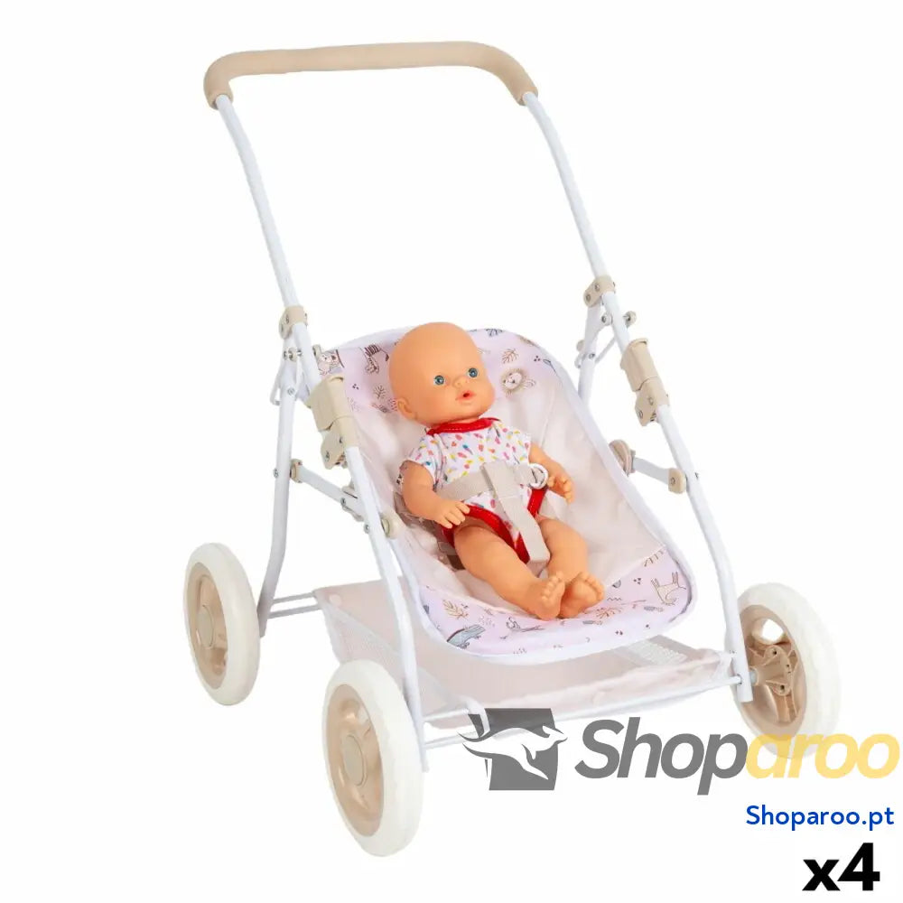 Cadeira para Bonecas Colorbaby Safari 40 x 57 49 cm 4 Unidades Convertible
