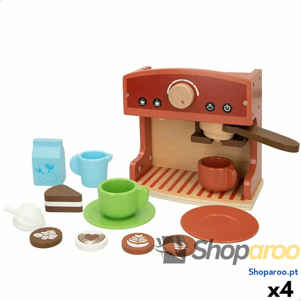 Cafeteira de brincar Woomax (4 Unidades)