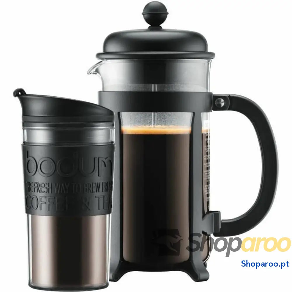Cafeteira de Êmbolo Bodum Preto 1,25 L 0,35 (8 Unidades)